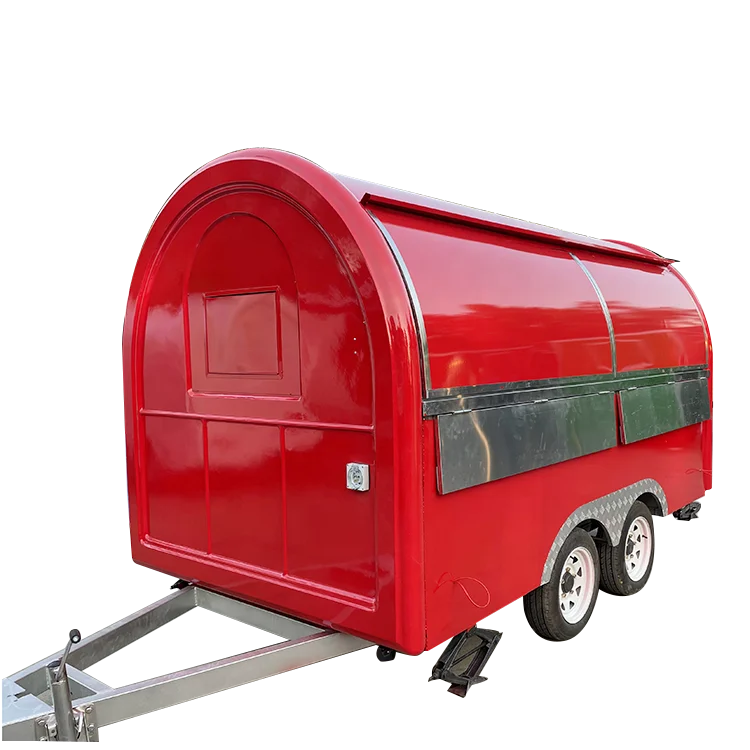 
Australia Standard Street Fast Mobile Food Cart Truck Trailer with Kitchen Frozen Car Customised Customizable 