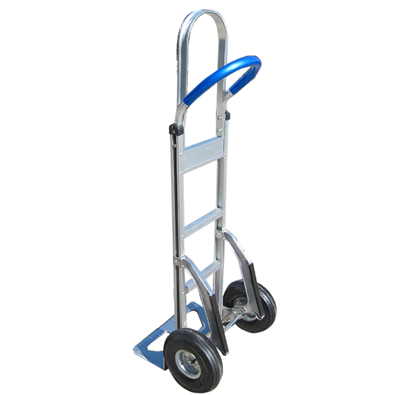 Pneumatic wheels Aluminum Flow Back Handle Hand Truck HT9916LW