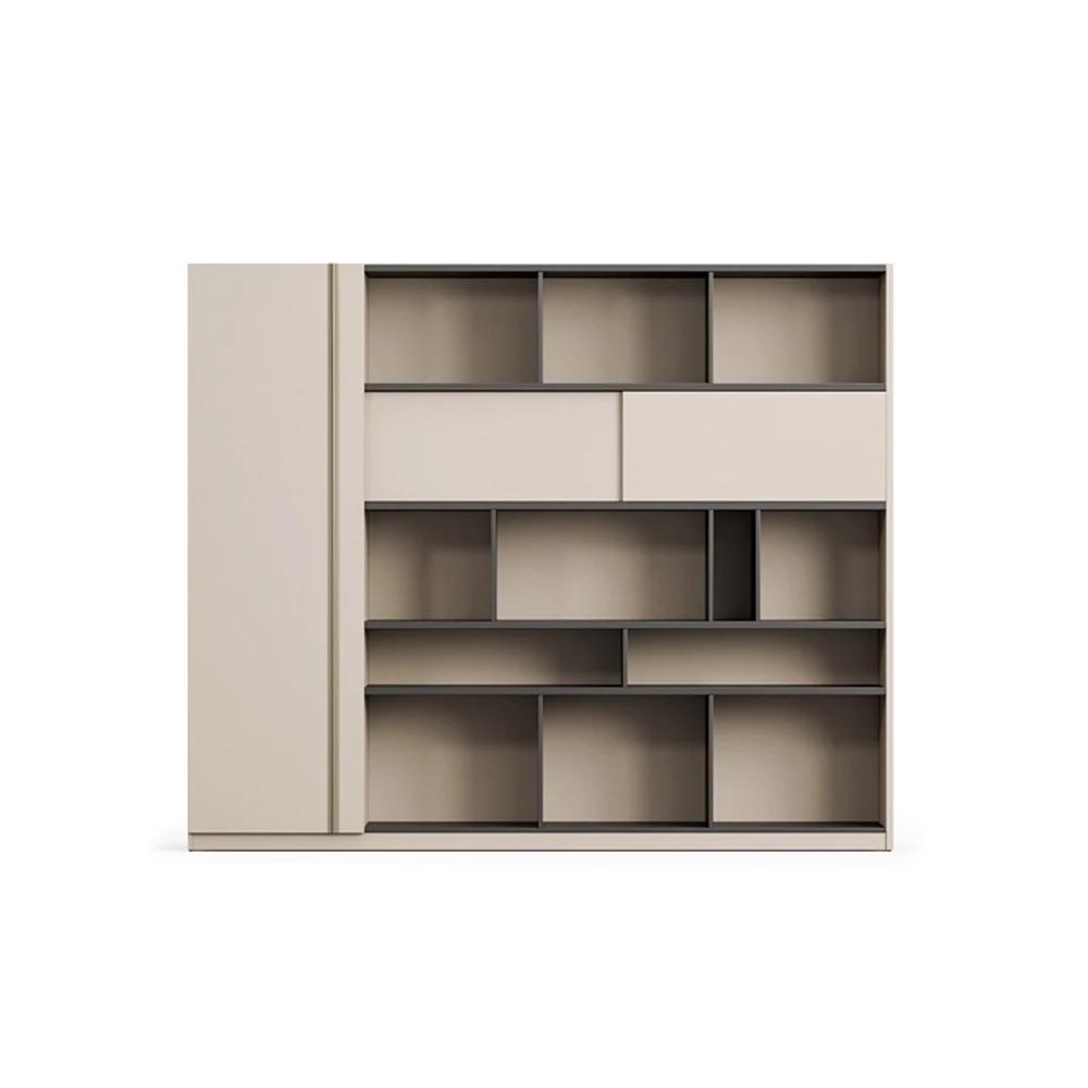 МДФ современная офисная мебель деревянный шкаф для документов офисный хранения