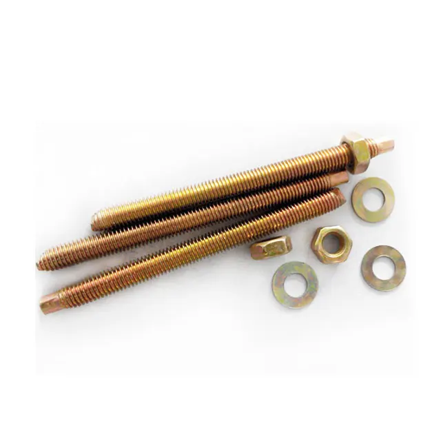 Zinc plated chemical anchor bolt all sizes cheap price