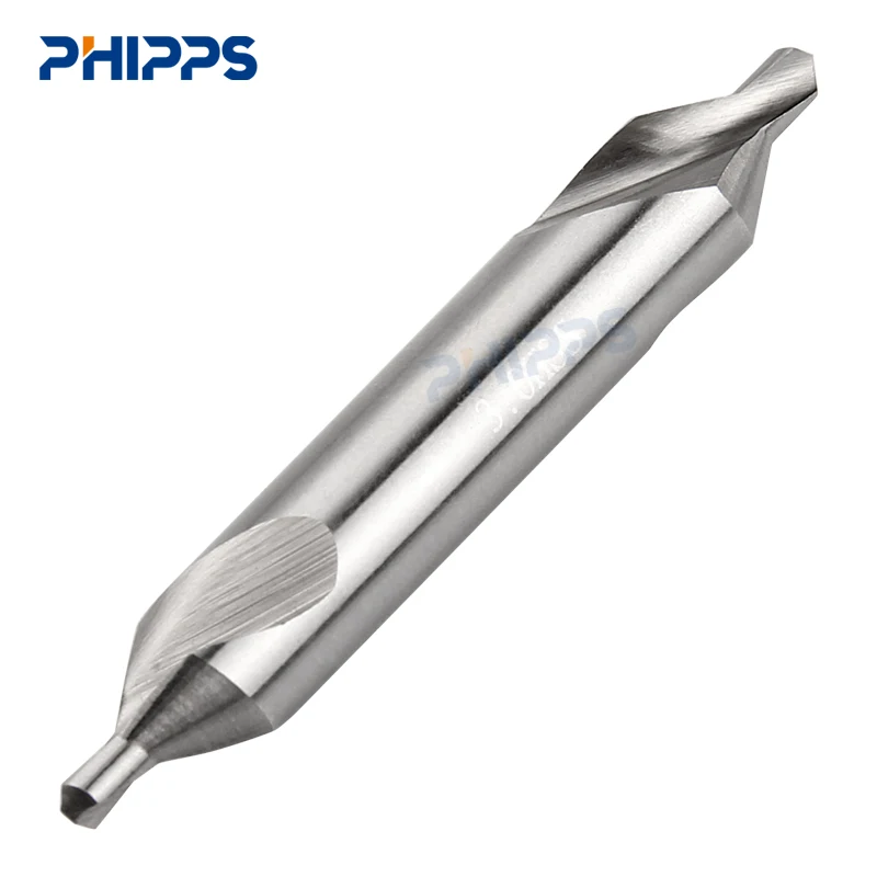 wholesale price DIN333 Type A 8mm 20mm CNC Carbide HSS M32 M2 6542 drilling center drill bits for metal drilling