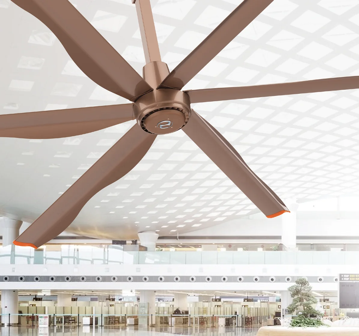 Big Ass Fan 12ft Quantity Power Air Sales Blade Material Electric Mounting Origin Type Aluminum Speed Ceiling fan