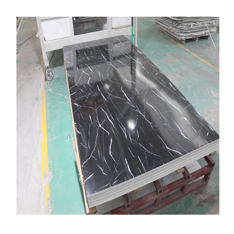 
modern eco-friendly building materials pvc interior wall cladding uv pvc marble sheets 