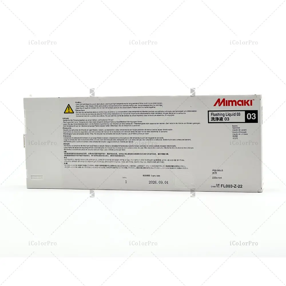 Жидкость для технического обслуживания Mimaki 03 1 л 1600 принтера TS100 раствор очистки чернильного канала совместимый с чернилами Sb610