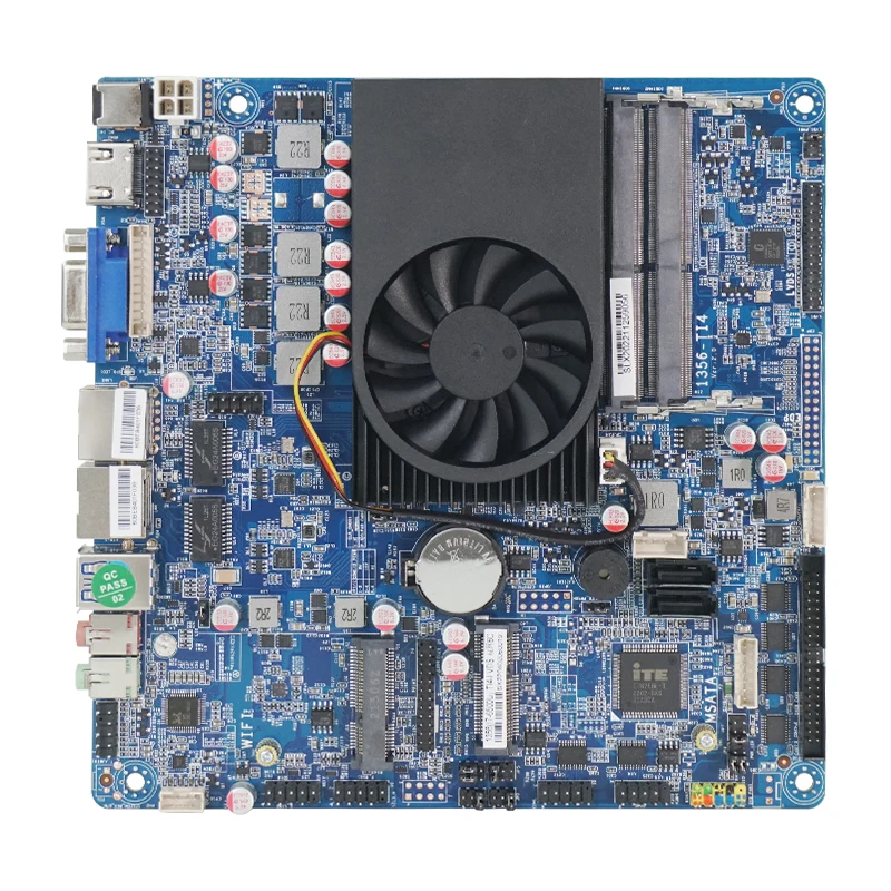 E Customized ITX Motherboard High Quality Intel Core I5-10210U  I3/I5/I7 Opt.Processor Dual Lan DDR4 with RS232 485