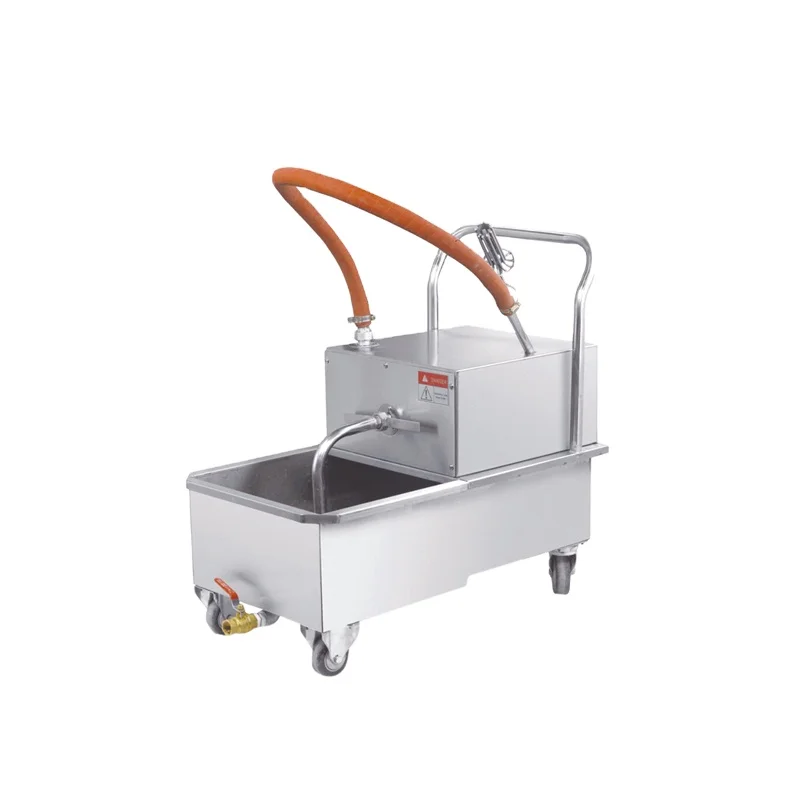 
High Quality Commercial Kitchen Use Equiment Electric Oil Filter Machine 