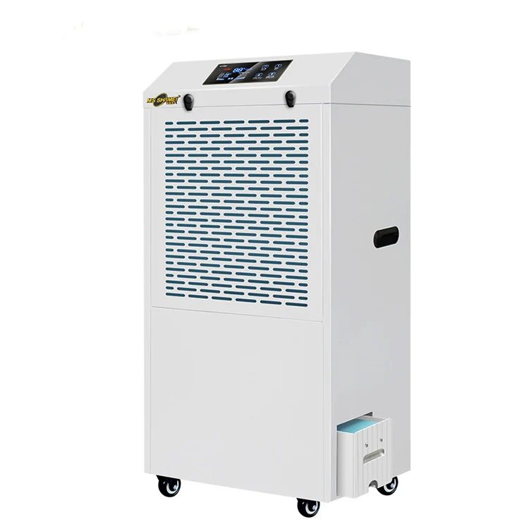 High quality commercial pool room dehumidifier basement industrial dehumidifier 90l with large tank