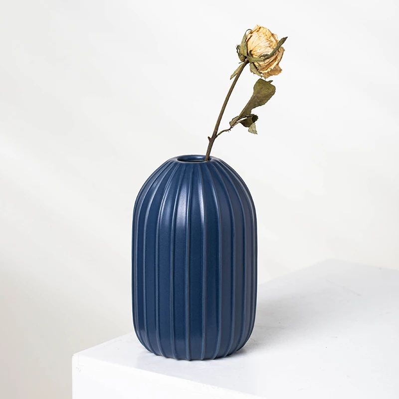 Yuanwang Decorative Ceramic Flower Vase Ceramic Vase Set Indoor Plant Vase