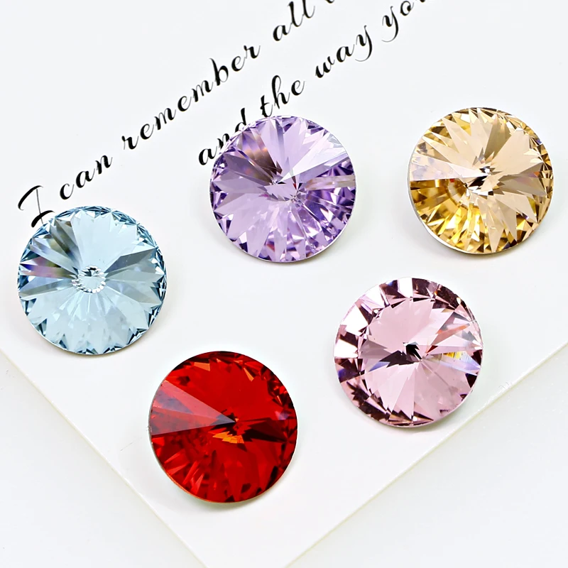 Point back Rivoli rhinestones k9 crystal fancy stone wholesale rhinestones crystal beads for jewelry diy accessories nail art