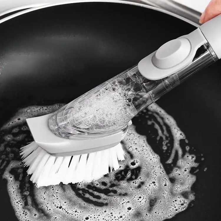 
Water Spray Cleaning Brush Long Handle Scrub Brush Multifunctional spray cleaning brush 