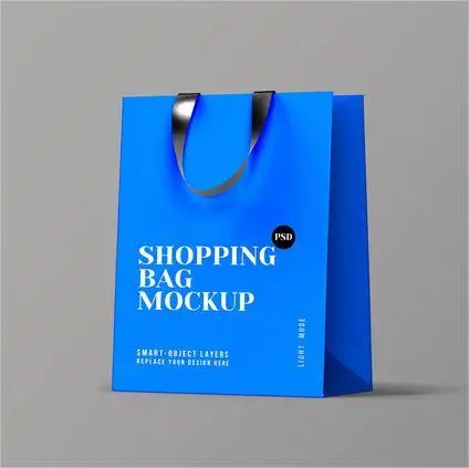 Luxury Custom Rose gold Logo Pink Gift Shopping Paper Bags with your own logo For Clothes/Jewelry