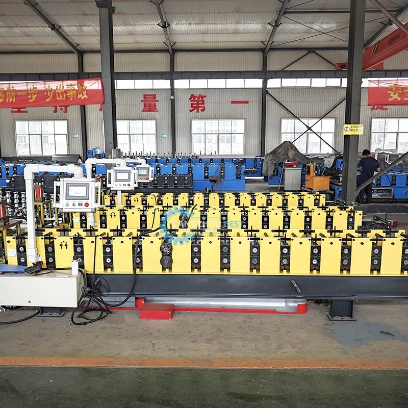 High Productivity Customized Design Best Price Steel Fence Cold Roll Forming Machine For Russia