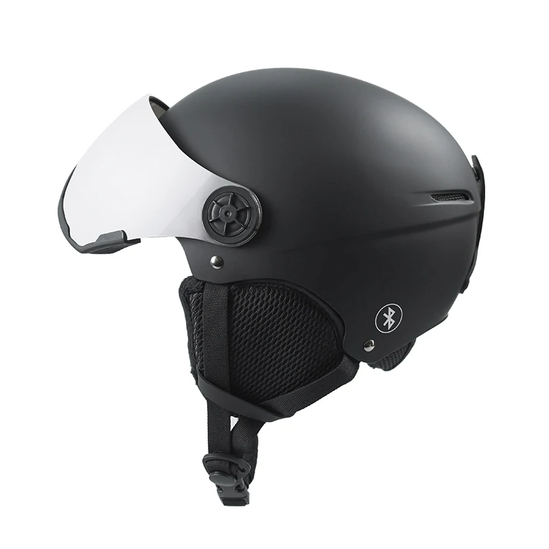 OEM ODM outdoor smart bluetooth ski helmet abs with bluetooth snowboarding helmet with goggle for adult teen casco ski casco sci