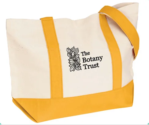 
High Quality Fashion Custom Logo Beach Large Grocery Shopping Cotton Tote Canvas Bag 