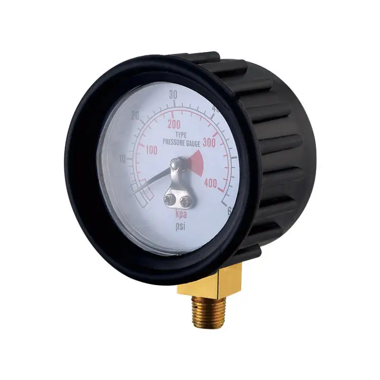 Manufacturer Black Case Diaphragm Seal Pressure Gauges