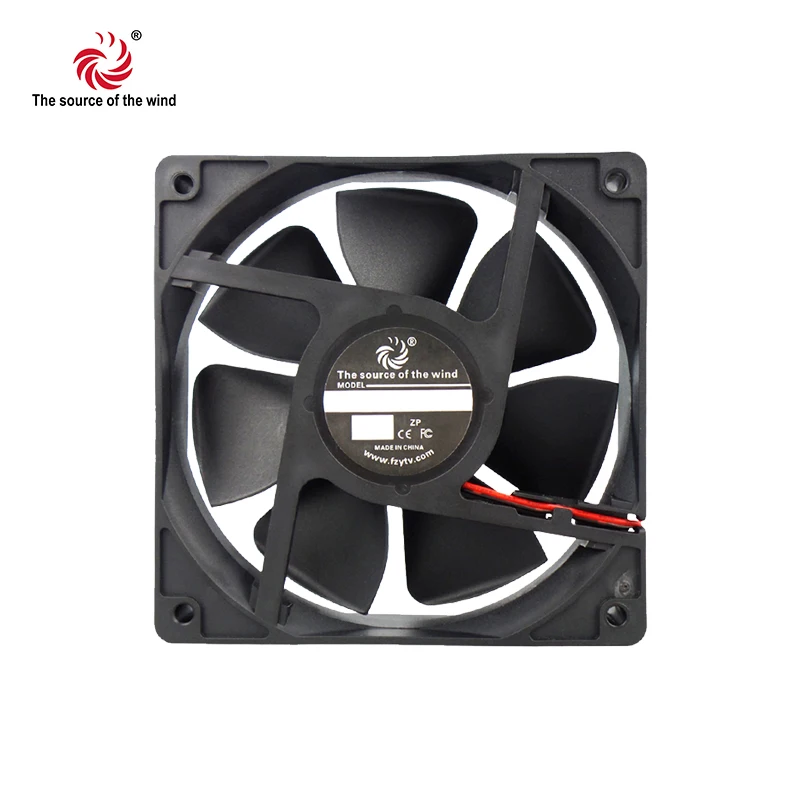 Manufacturer 12025 120x24.8 mm 12V 24V 48V Porous or Ball Bearing High Air Volume DC Cooling Fan for Amplifier