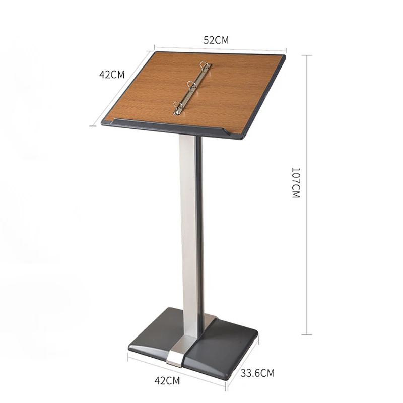 Restaurant Menu Display Stands A4 Brochure Advertising Sign Stand Door Floor Stand Metal Sign Holder Dish Brand Publicity Rack