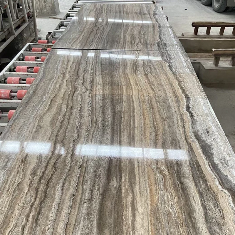 light base silver grey travertine slab cut for travertine decor travertine paver tiles for outdoor