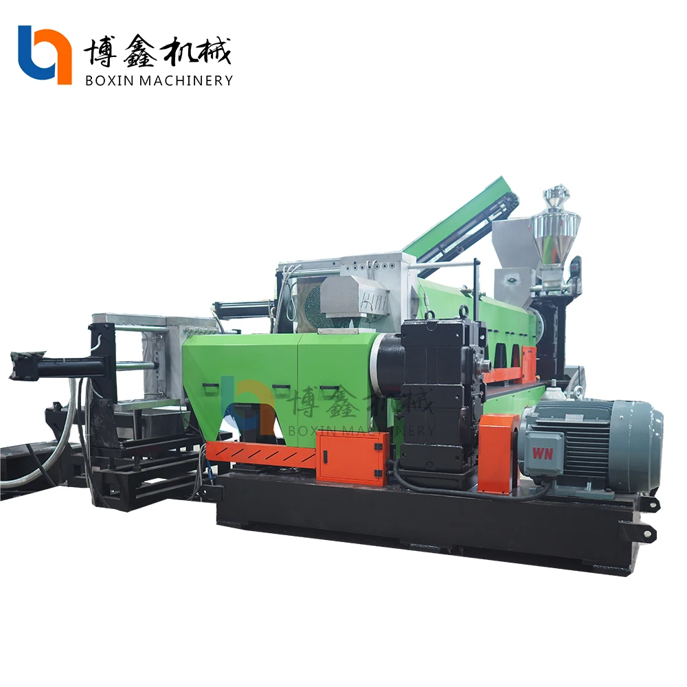 ПП ПЭ ПЭНД хлопья пластиковая гранулирующая экструзионная машина для повторной гранулирования