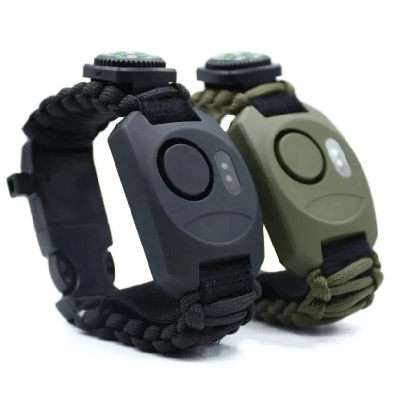 Outdoor travel wrist alarm climbing distress alarm umbrella rope alarm couple anti-wolf device