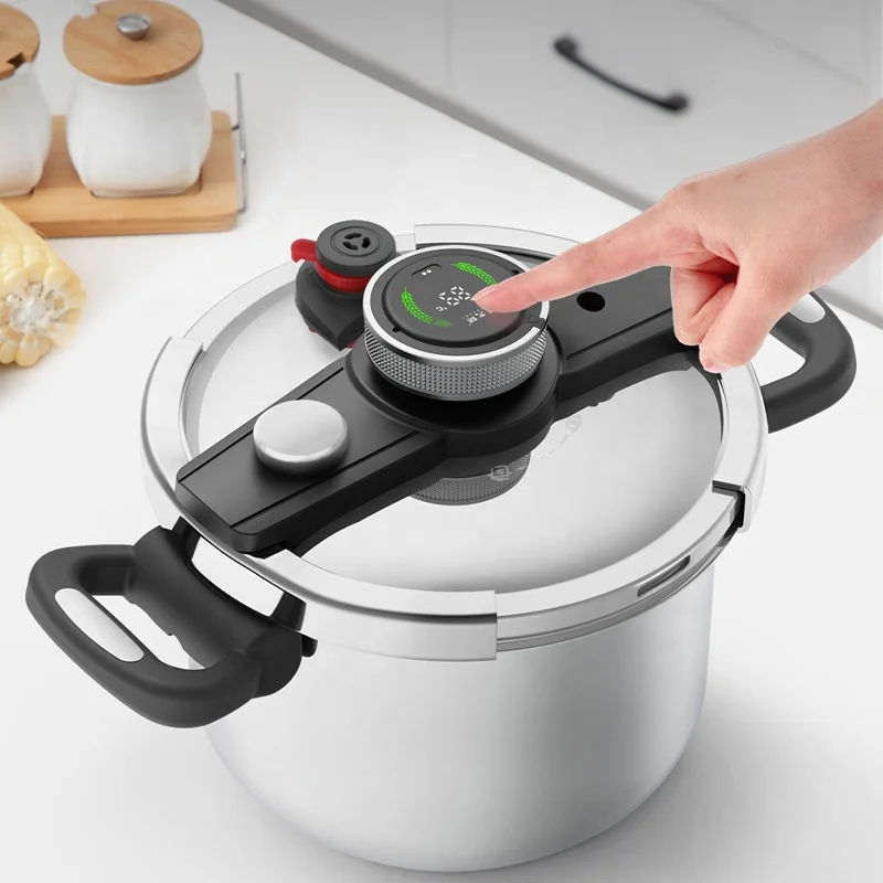 Wholesale High Quality Household Rice Nonstick Stainless Steel Digital Display German Pressure Cookers
