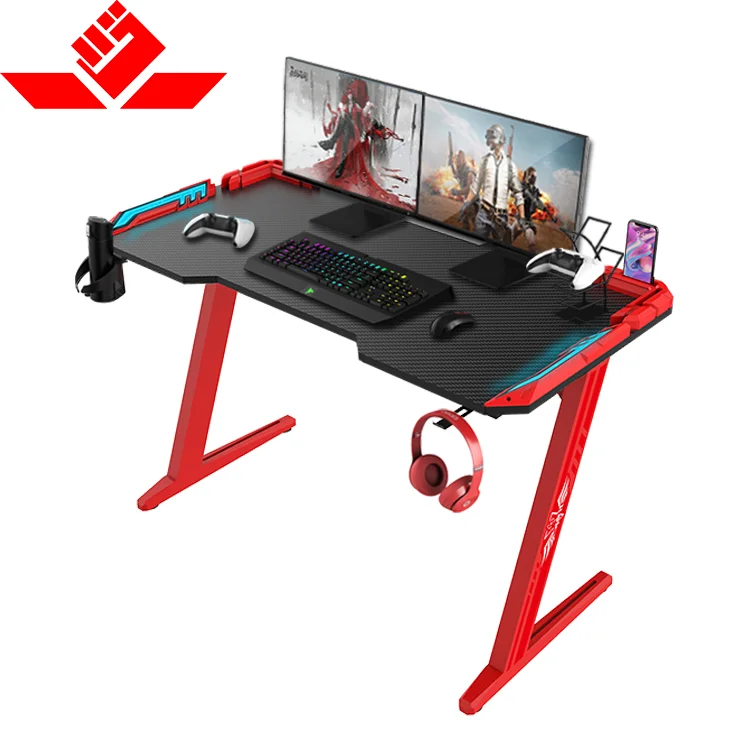 Эргономичный игровой стол с логотипом 120 см