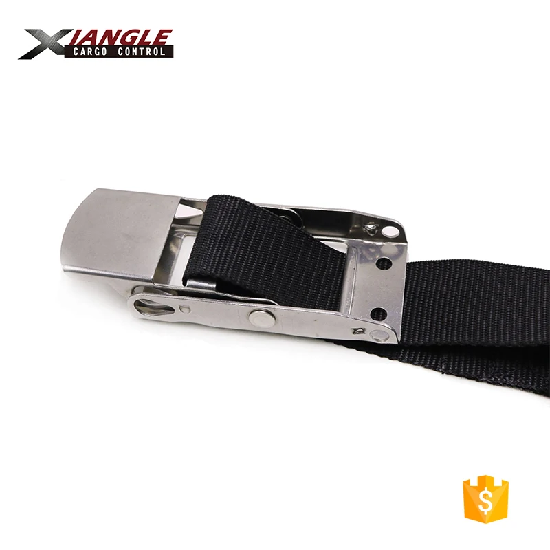 2 inch 50mm truck direct manufacturer polyester ratchet tie down straps overcentre buckle with strap double j hook