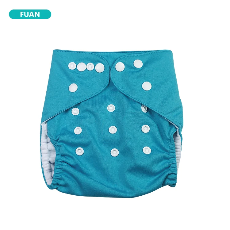 Высококачественные Регулируемые Многоразовые бамбуковые детские моющиеся эко двойные тканевые подгузники