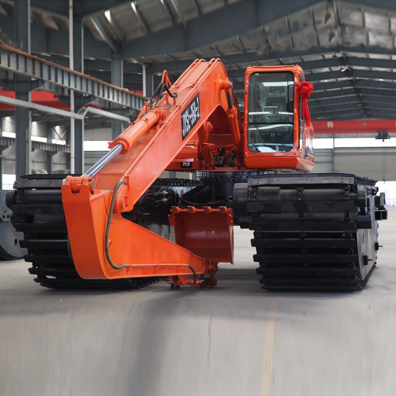 Завод по индивидуальному заказу сделанный в Корее DOOSAN DX225 DX215 экскаватор-амфибия