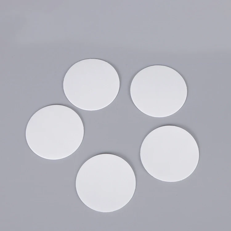 Free Sample Round Polyethylene (Ldpe) Plastic Glass PE/PET/PP Oil Bottle 2mm White Easy Peel Pe Foam Induction Seal Liner