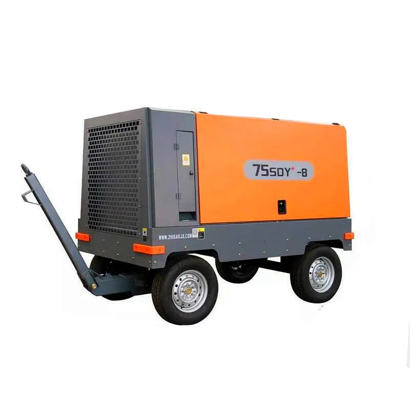 
Sanrock ZEGA 75SDY-8S 13,6/8 переносные Винтовые воздушные компрессоры переменного тока, сделано в Китае 