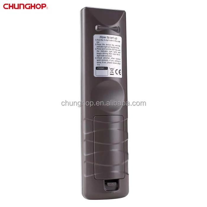 E812 Home Devices 8 in 1 Audio Video Players DVD Satellite TV Receiver Remote Control with Learning