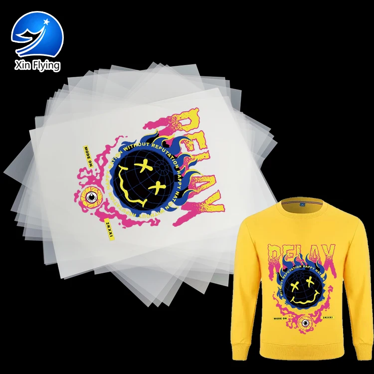 High Cost Performance Matte cool peeling hot peeling DTF 75U Thickness Pet Film Roll