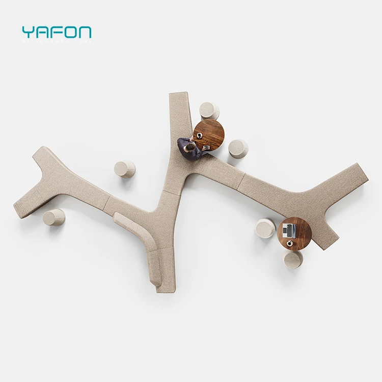 Современный большой Модульный Набор для дивана откидная офисная мебель школьного отеля общественного ожидания и релаксации