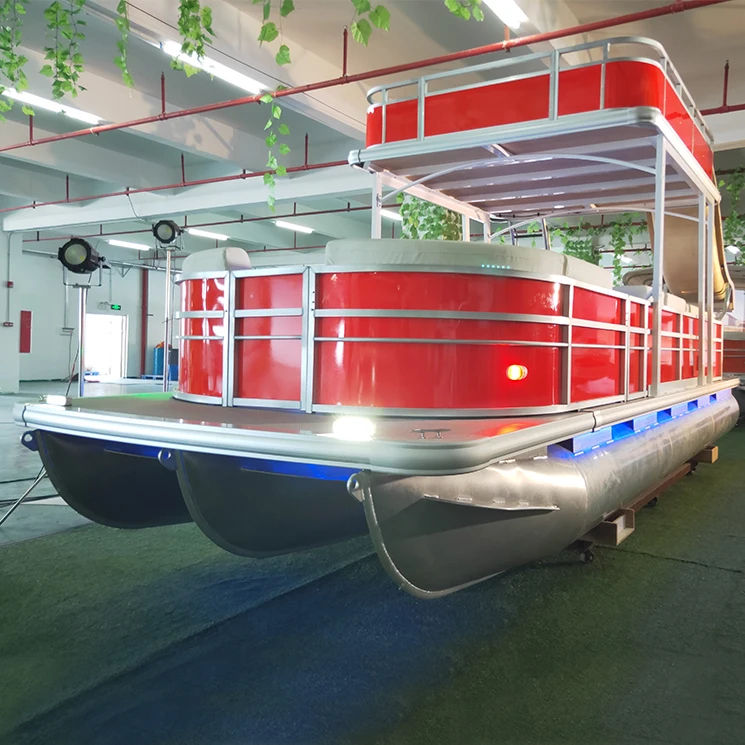 22ft Double Decker Leisure Sightseeing Watersports Pontoon Boats