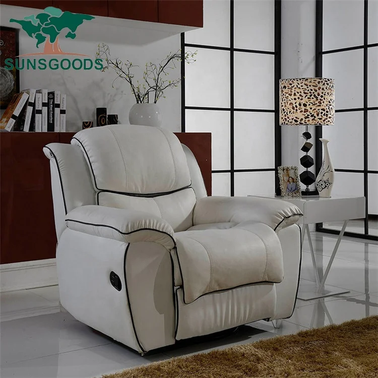 Customized Genuine Leather Recliner Chair, Luxury Simple Style 5 Seater Leather Recliner, Modern Lift 2 2 1 Multifunctional Sofa