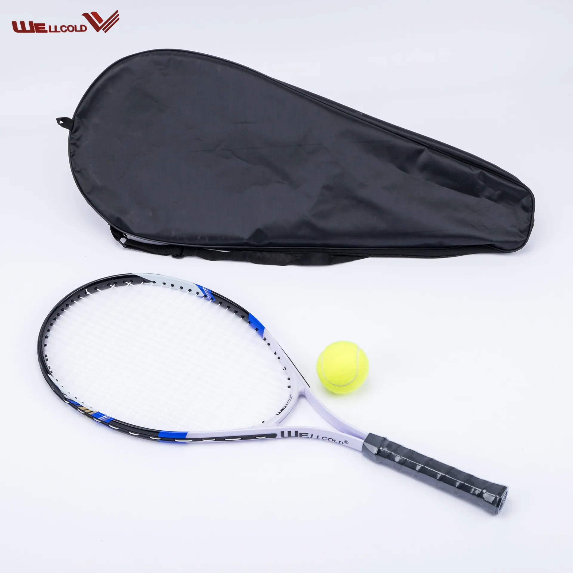 Factory price good quality alloy custom tennis racket with bag