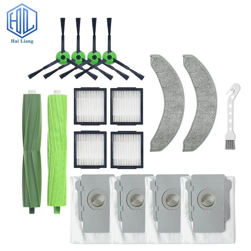 Roller Brush Side Brush Hepa Filter Dust Bag replacement For iRobot Roomba J7+ Robot Vacuum Cleaner Parts