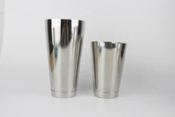 28oz 18 oz Boston Cocktail Shaker Barware Set 2oz Measuring Jigger rose gold Twisted Mixing Spoon