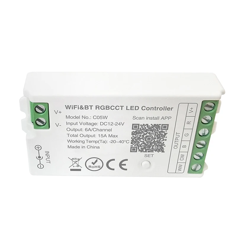 Лидер продаж Однолинейный светодиодный контроллер переключателя RGB RGBW RGBWW меняющие цвет светодиодные контроллеры для светодиодной ленты