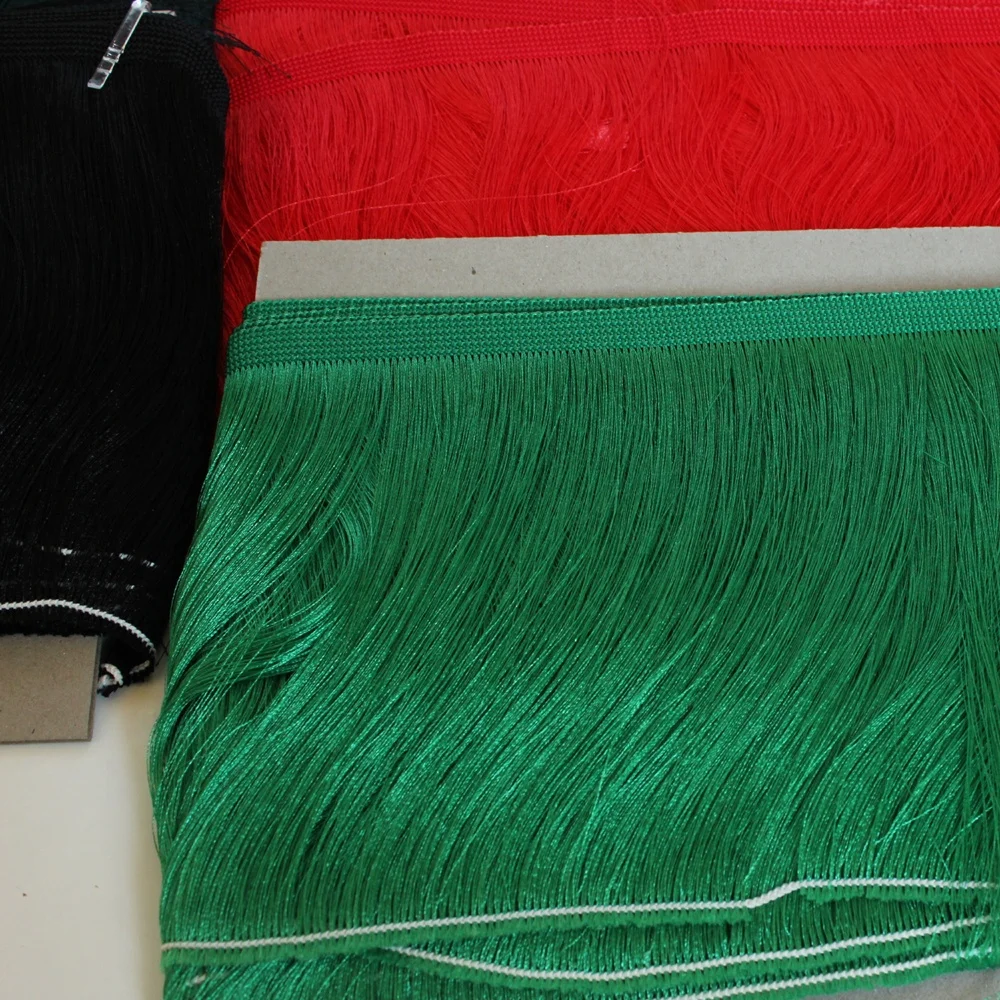 Хлопковая длинная бахрома кружева полиэстер длинная бахрома отделка