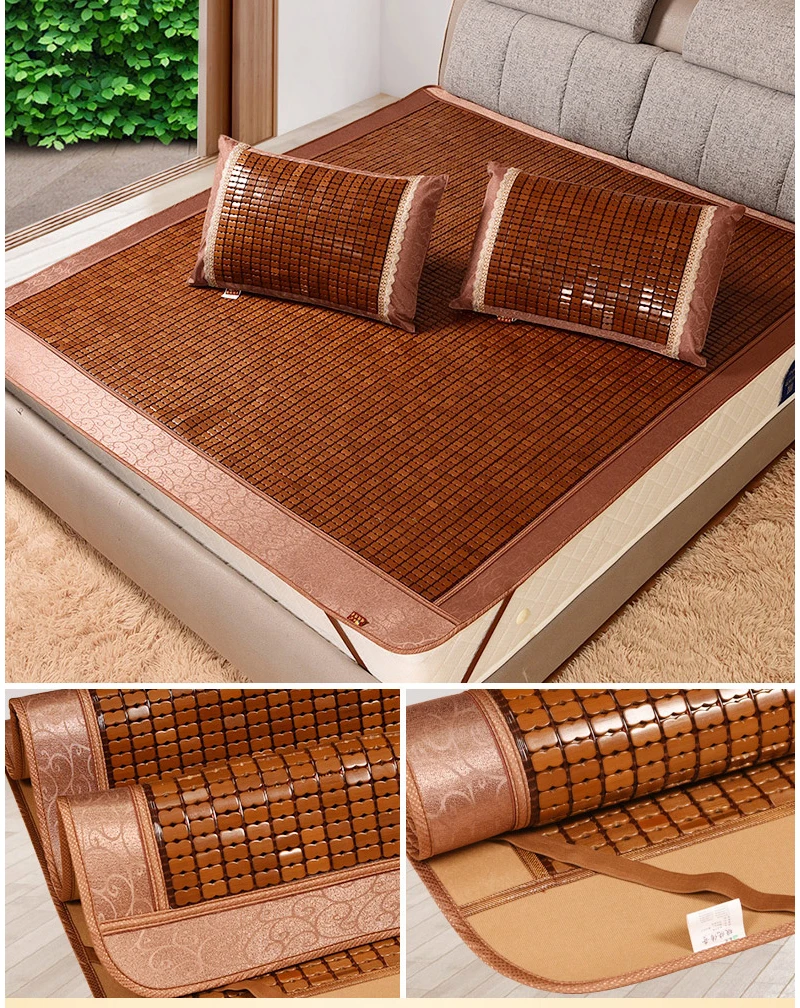 
high-quality Customized Oriental Handmade Summer Cooling Bamboo Sleeping Mat 