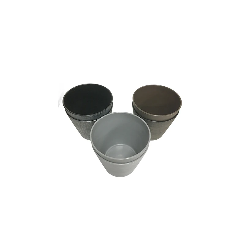 Wholesale Modern Style Garden Plastic Planter Tall Flower Pot For Floor Or Shopping Mall Use Bonsai Pots Imitation Ceramic