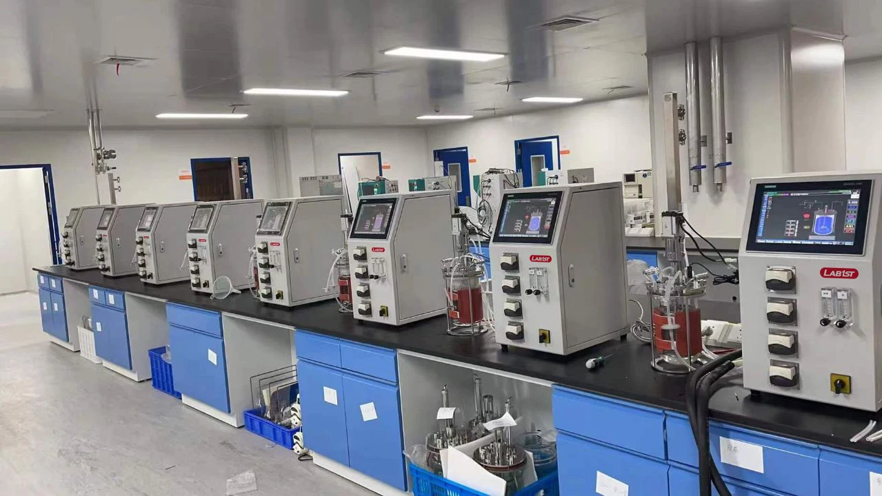 Клеточная микробиология базовый бактериальный биореактер ферментер Benchtop настольное топовое биореактеры