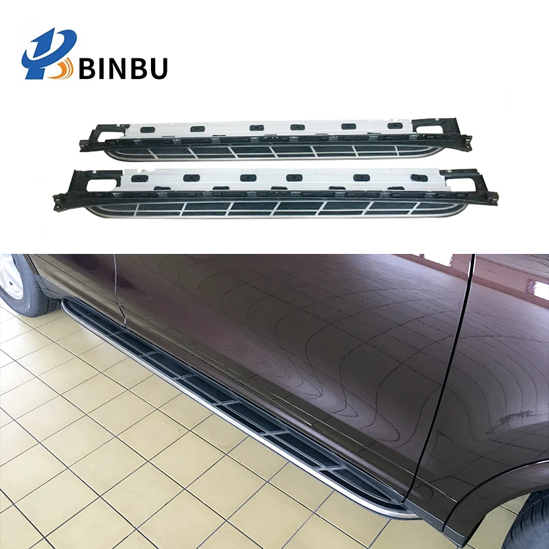 FOR Porsche Cayenne side pedal original style Foot pedal welcome pedal Automobile refitting Step bar 2011-2017