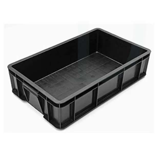 China Wholesale Portable Stackable Anti-Static Plastic Container ESD Electronic Board Component Storage Box Industrial Tools