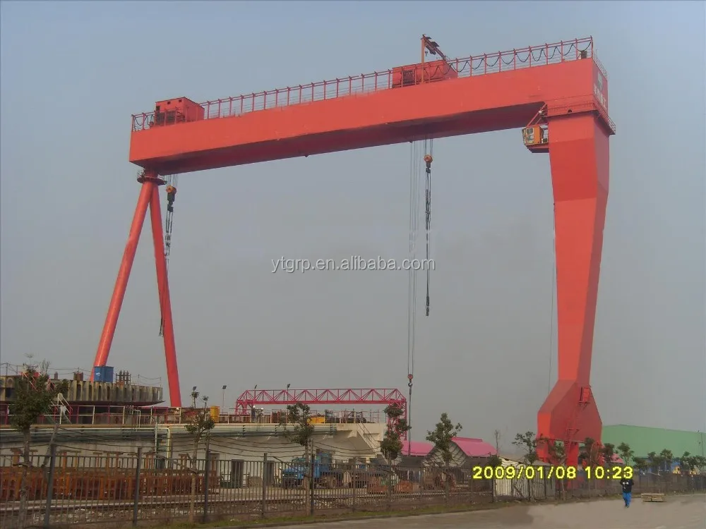 Heavy Duty Rail Mounted Shipbuilding Gantry Crane Ship Yacht Use Ship Building Crane 600ton 700ton