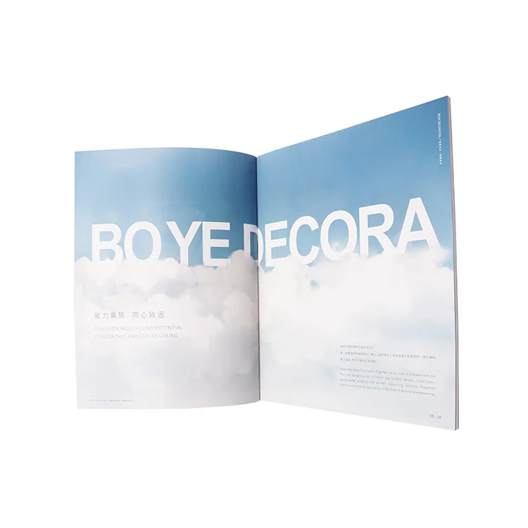 
Top Quality And Good Price Luxury Custom Color News Catalog Brochure Magazine Printing 