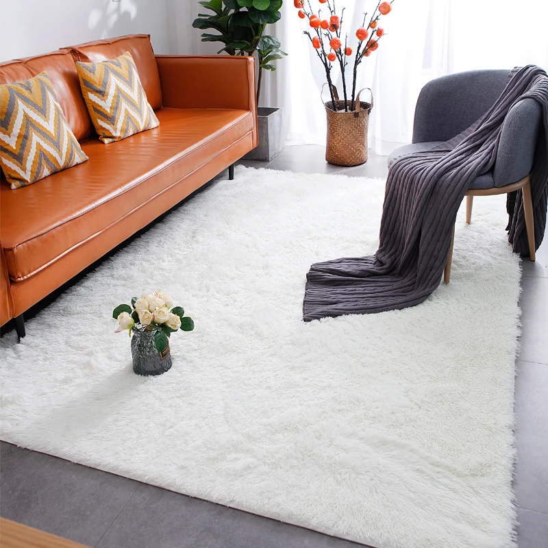 Hot Sale Pretty Soft Fluffy Shaggy Home Decoration Carpet Rugs Living Room Faux Fur Rug