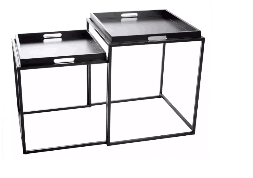 France market E1 MDF carved crafts small coffee table living room furniture with best price